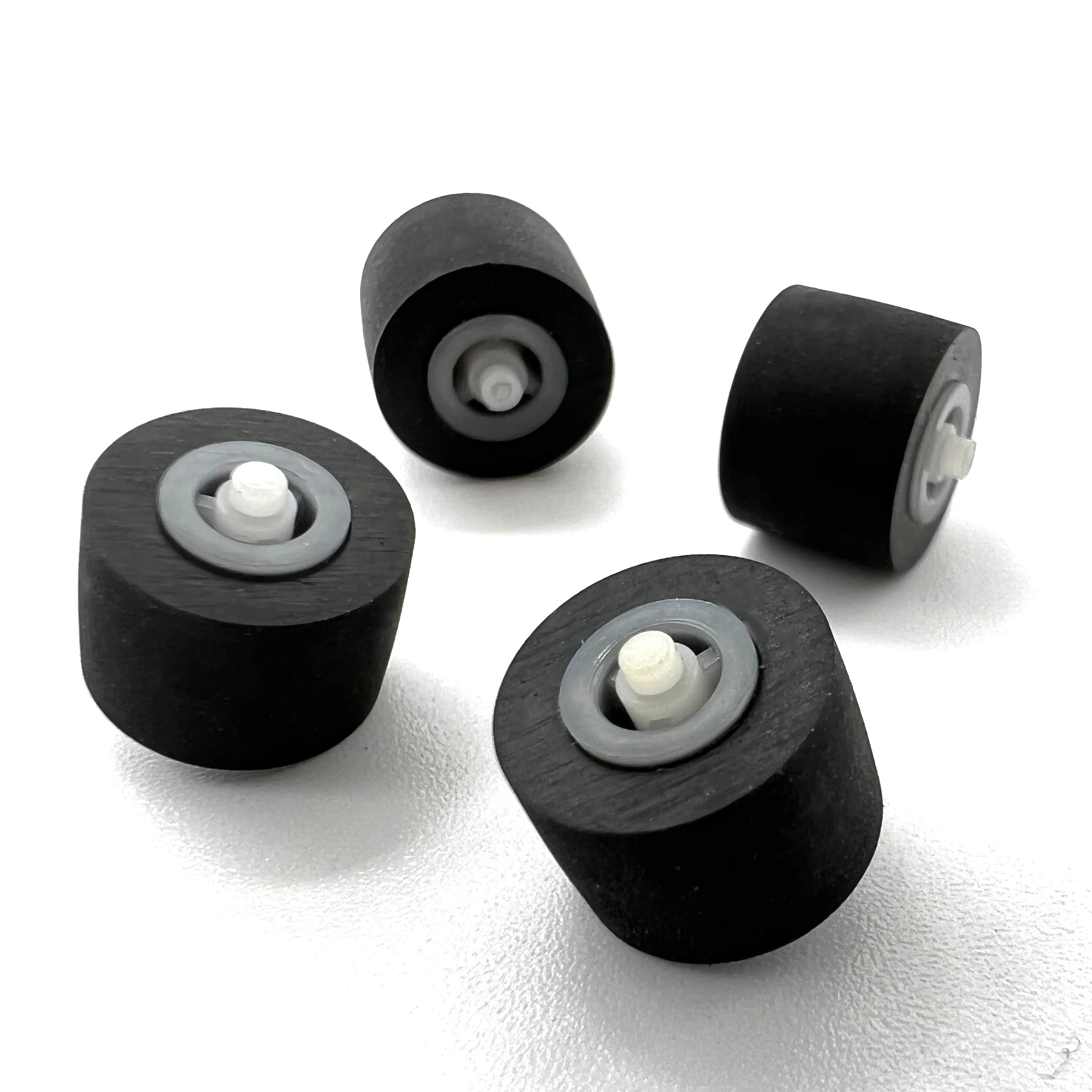 9X6X9X1.5มม.ยาง Pinch Roller ล้อเพลาสำหรับเทปความดัน Cassette Deck การเคลื่อนไหวเสียงอุปกรณ์เสริม