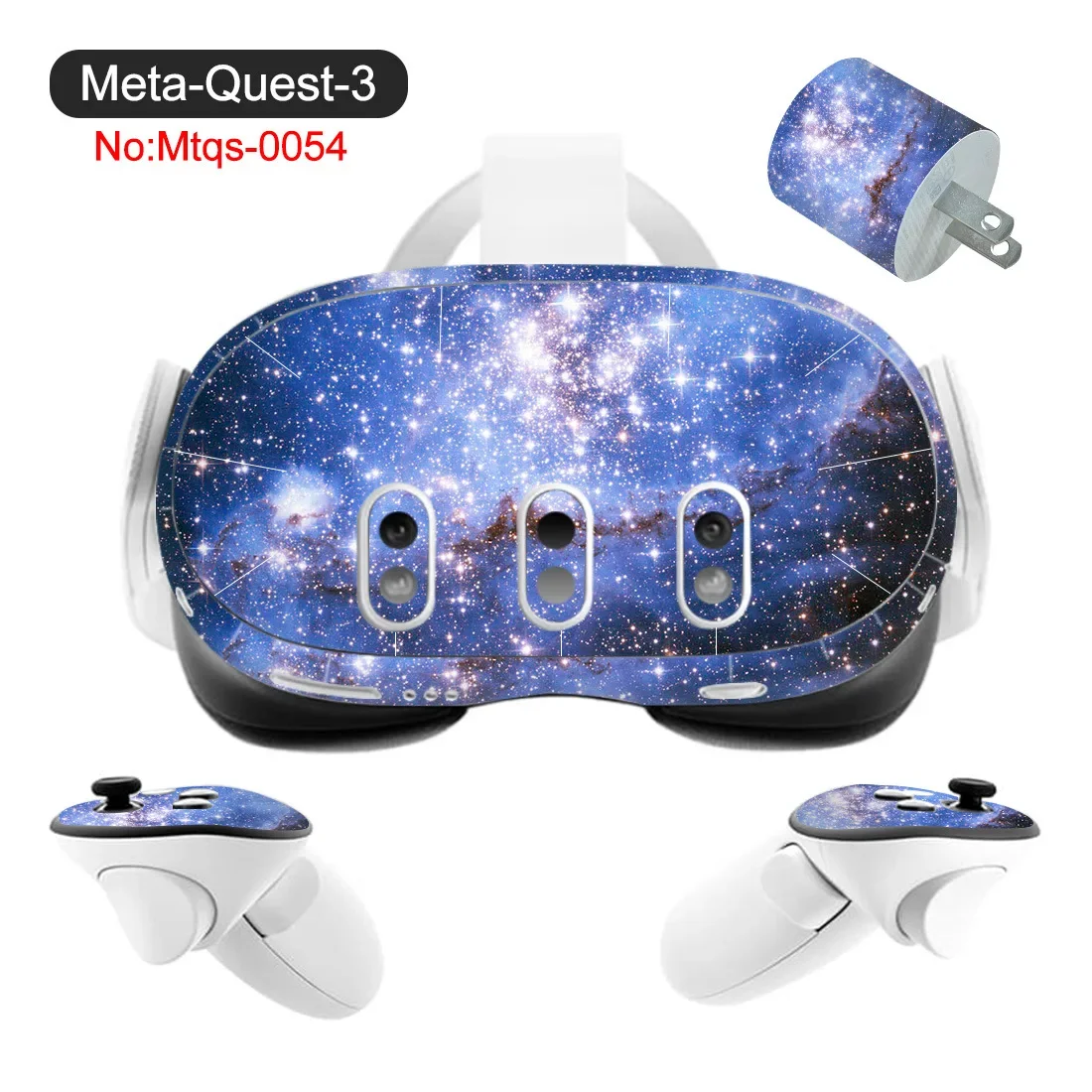 For Mate Quest 3 generation game console sticker protective film cover VR glasses handle personalized cartoon color sticker