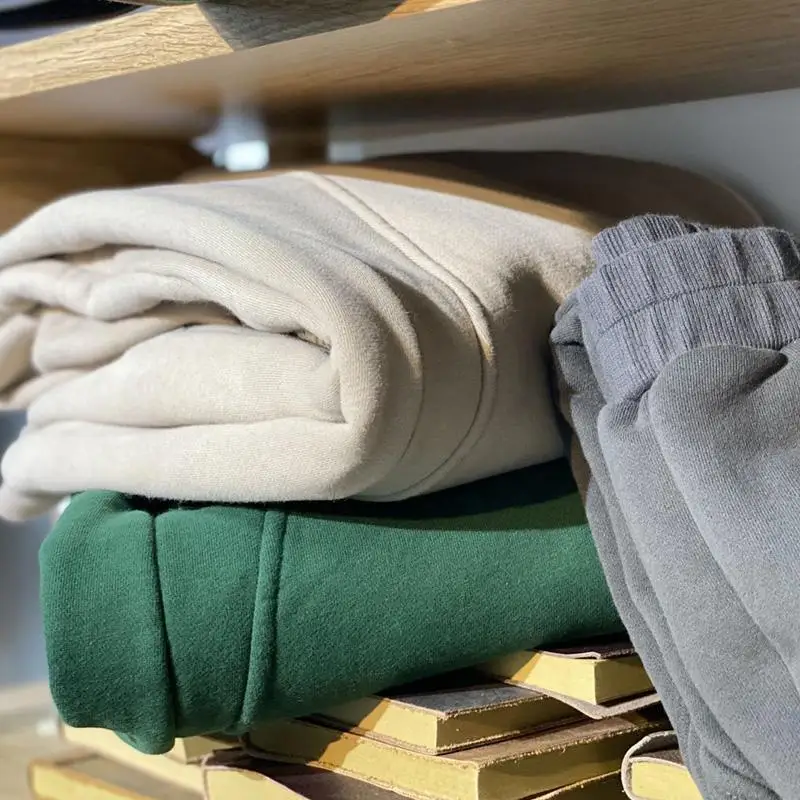 Autumn/Winter 150kg American Retro Cuffed Casual Trousers Men's Korean Slimming Patchwork Fleece-lined Harem Trousers Sweatpants - Image 3