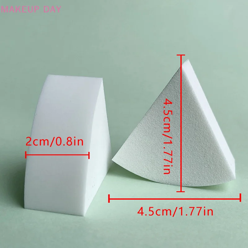 Éponge de maquillage en forme de triangle, douce, sèche et support, outil de maquillage professionnel, correcteur, coussin d'air élastique, bouffée de cosmétiques