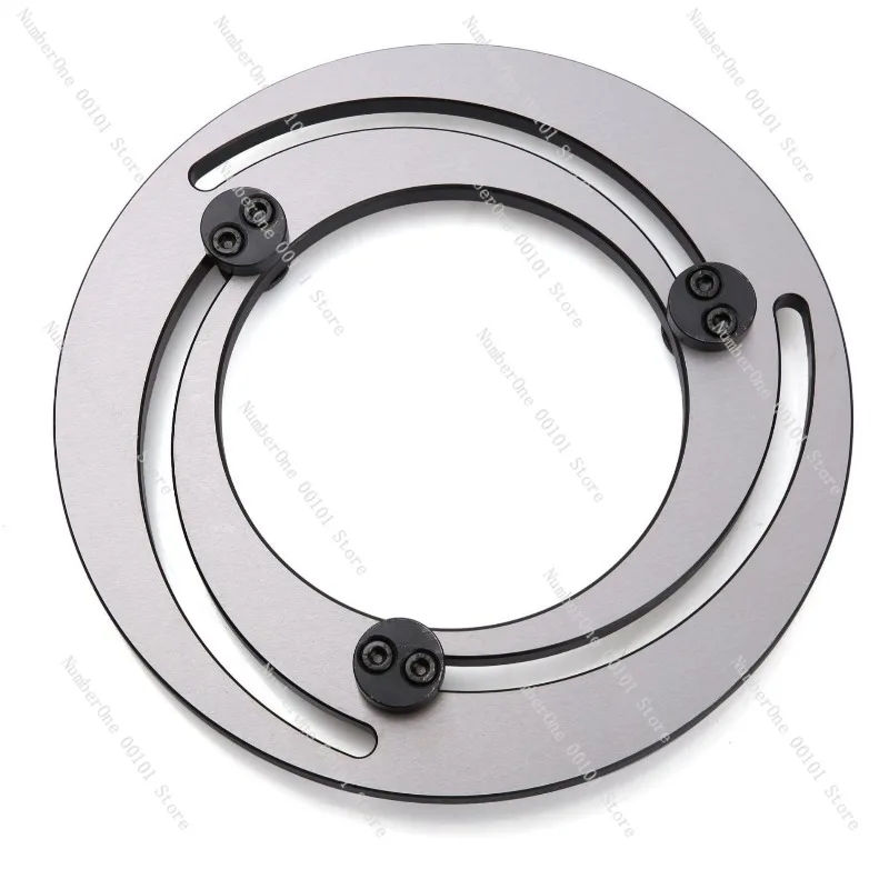 Hydraulic Power Chuck with Jaw Trimmer, Raw Jaw Forming Ring & Pneumatic Soft Jaw Boring Device for CNC Lathe