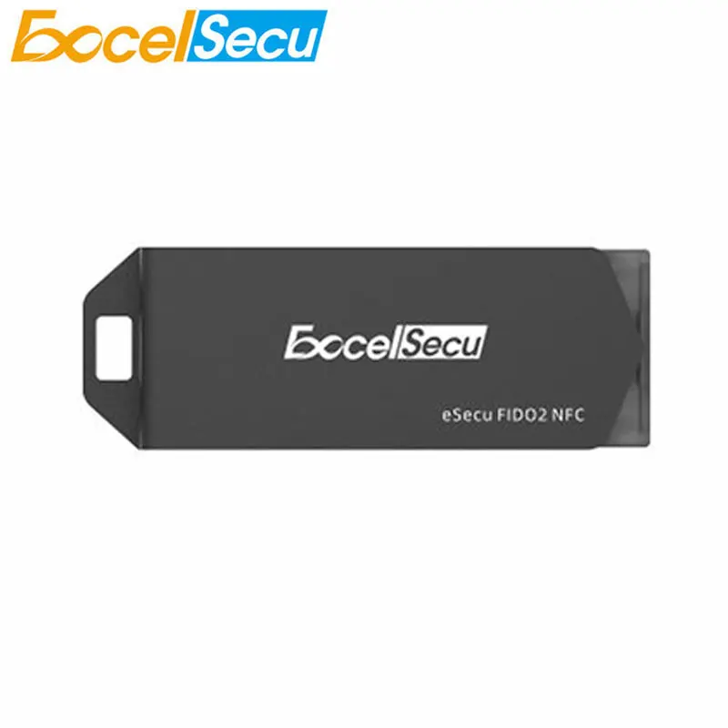 Imagem -04 - Excelsecu Fido Usb Chave de Segurança Personalizar pc Metal Embalagem Passwordless Acesso Token Baseado Ferragem Nfc Durável Portátil