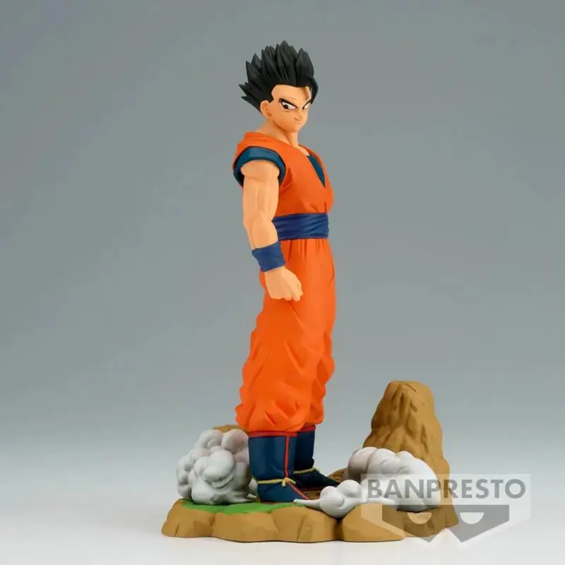 Banpresto-Dragon Ball Z History Box, Son Gohan Anime Figure, Original, Authentique, Modèle de boîte, Jouet pour enfant, Poupées, Cadeau de festival, En stock