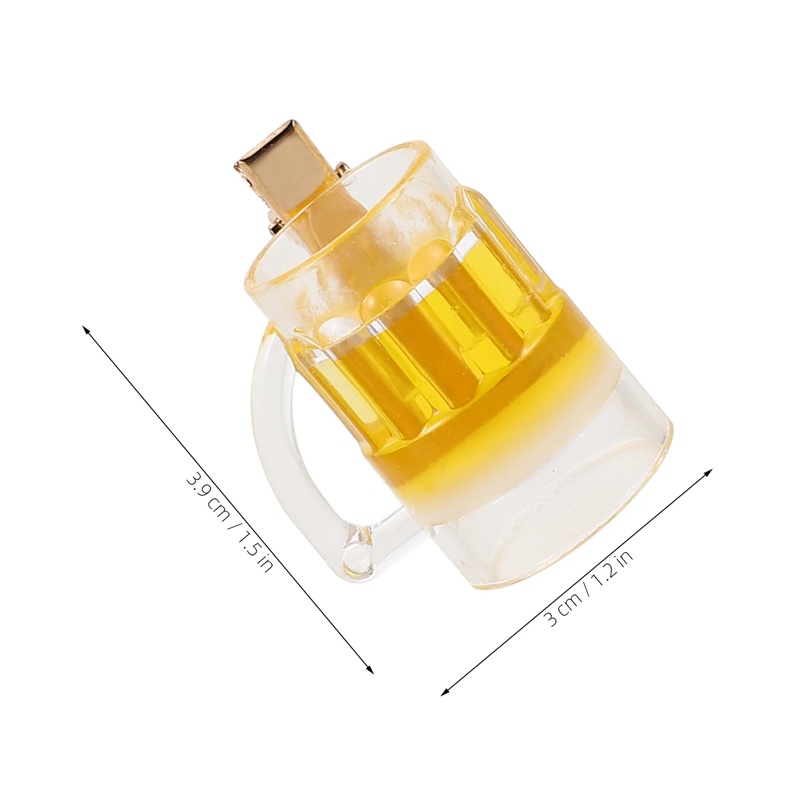 20 قطعة كوب البيرة مضحك مقاطع الشعر للنساء العصرية الجدة إكسسوارات الشعر المشابك الجانبية لطيف للحفلات ارتداء اليومي للأطفال