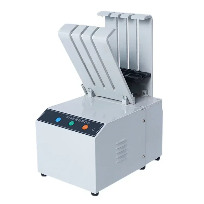 Dual-mode (manual/electric) banknote compression and bundling equipment; electric screw-type banknote bundler for banks.