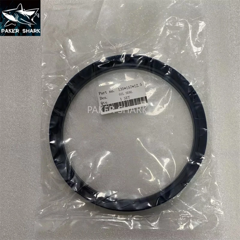 

For Hitachi Komatsu Crankshaft Oil Seal Kobelco Sany Crankshaft Oil Repair Kit 135X157X12.5mm Engine Excavator