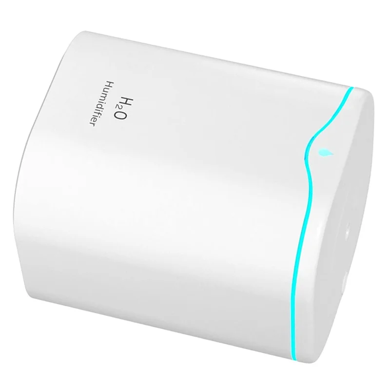 

Увлажнители TKOH-2X для спальни, увлажнители с прохладным туманом 2,2 л для спальни, портативный настольный увлажнитель USB, тихий ультразвуковой, белый