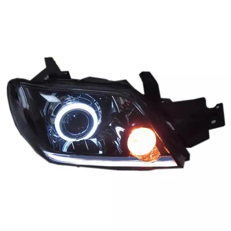Car LED headlight for Mitsubishi Outlander Modified front Light daytime running lamp DRL Turn signal auto accessories