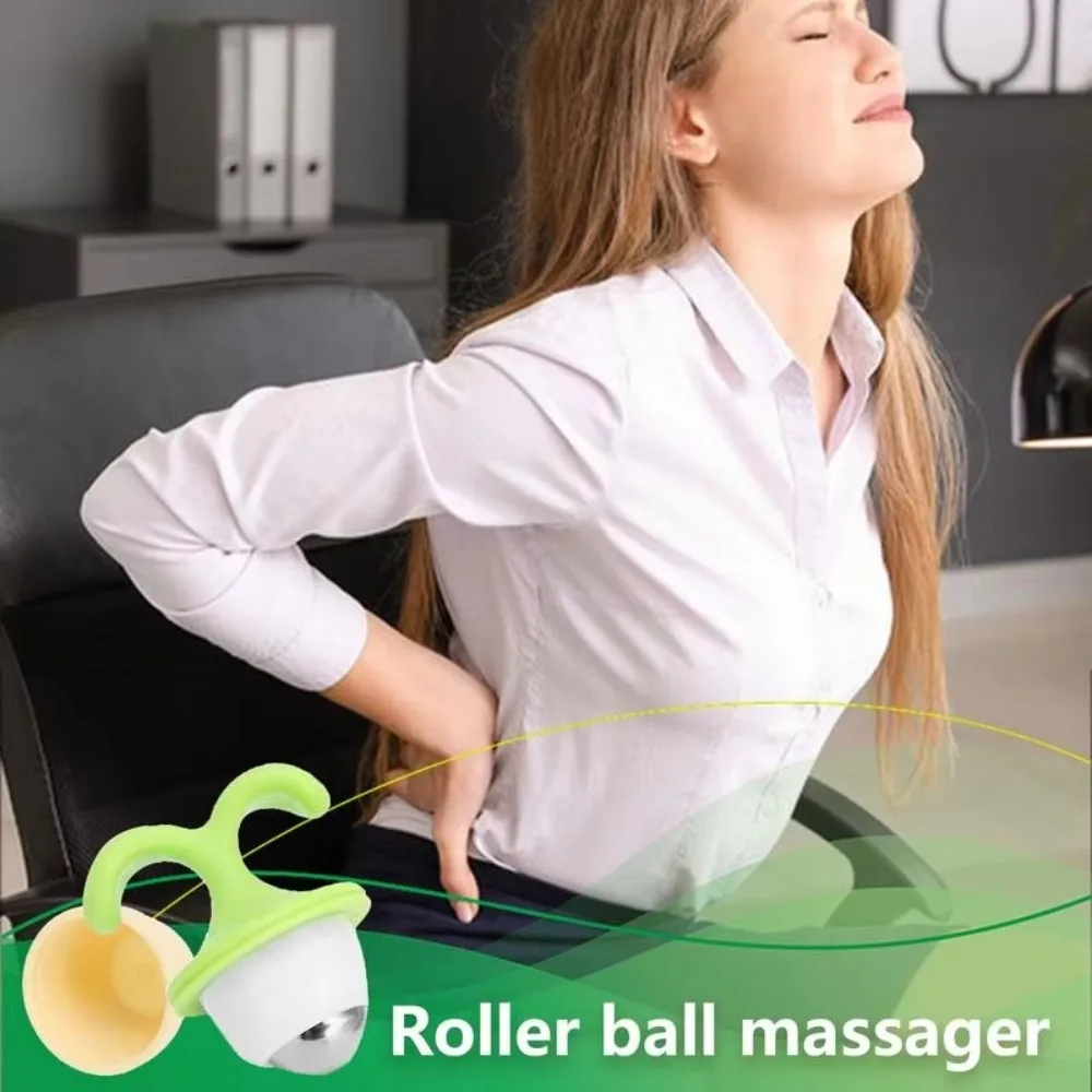 

Gifts Handheld Potted Plant Massager Portable Relaxing Massager Roller Ball Ice Massagers Desk Decoration Manual Roller Massager