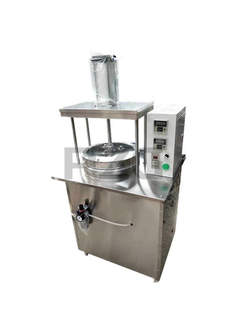 Chapati Roti Flat Pancake Tortilla Making Machine Roasted Duck Bread Baking Maker Pneumatic Dough Press Machine