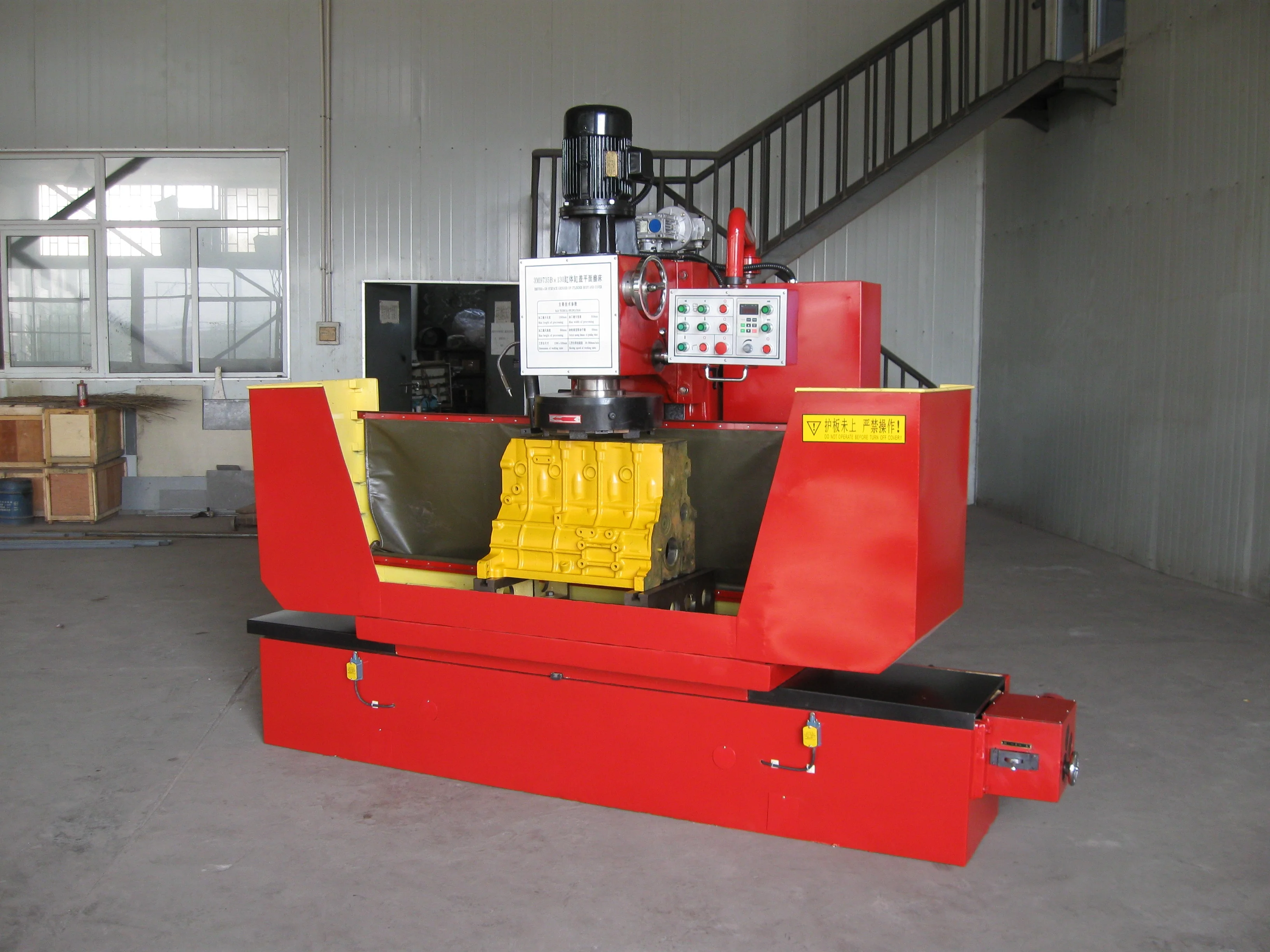 Head Surfacing Machine 3M9735A Vertical Multi- Angle Engine Block Cylinder Head and Block Surface Grinding and Milling Machine
