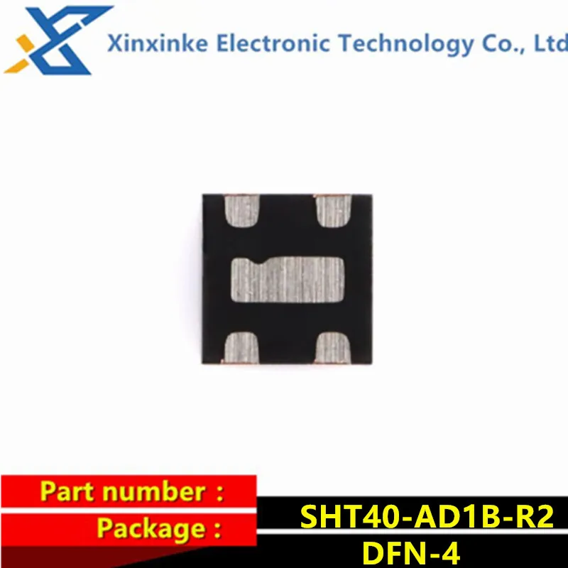 5 peças SHT40-AD1B-R2 DFN-4 marcação: sht40 sensor digital de temperatura e umidade chip ic original genuíno