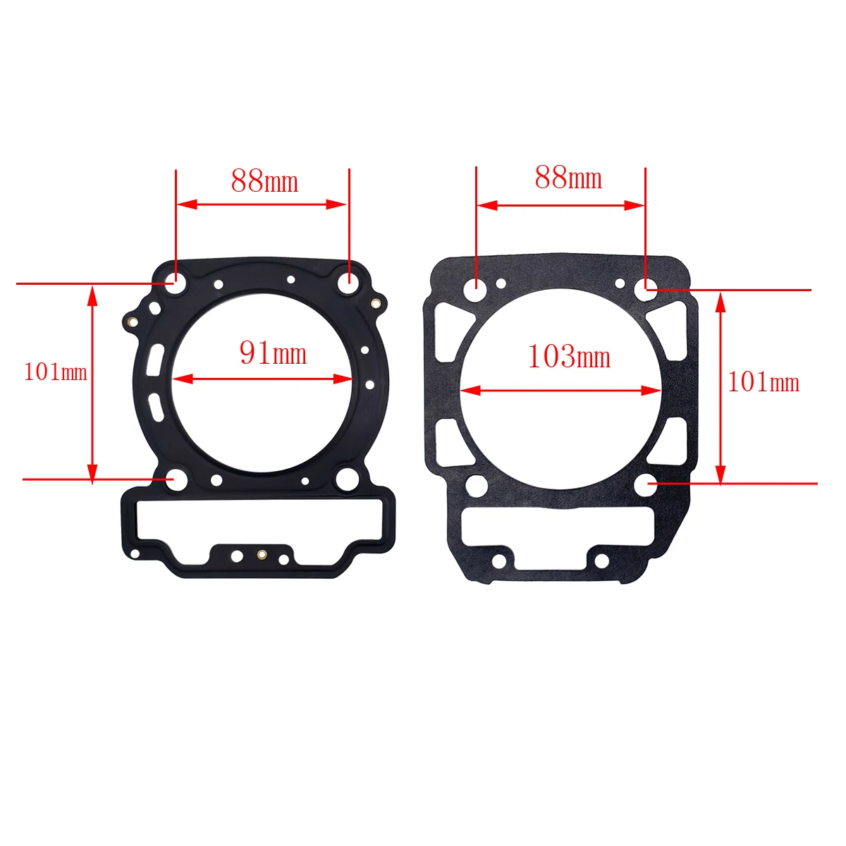 Full Vehicle Cylinder Gasket For CF CF800 CF2V91W ATV X8 Parts UTV Engine Parts Repair 800 0800-023002 0800-022200