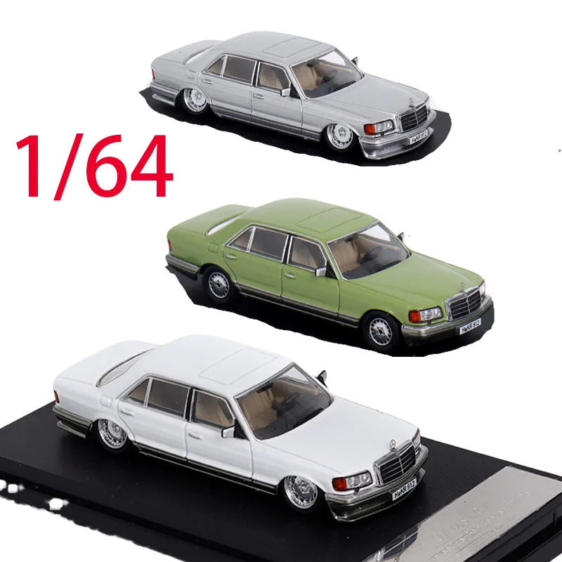 

Master Diecast масштаб 1/64 Benz из сплава, режим автомобиля Benz 560SEL 6S W126, игровые транспортные средства, игрушки для мальчиков, оригинальная коробка