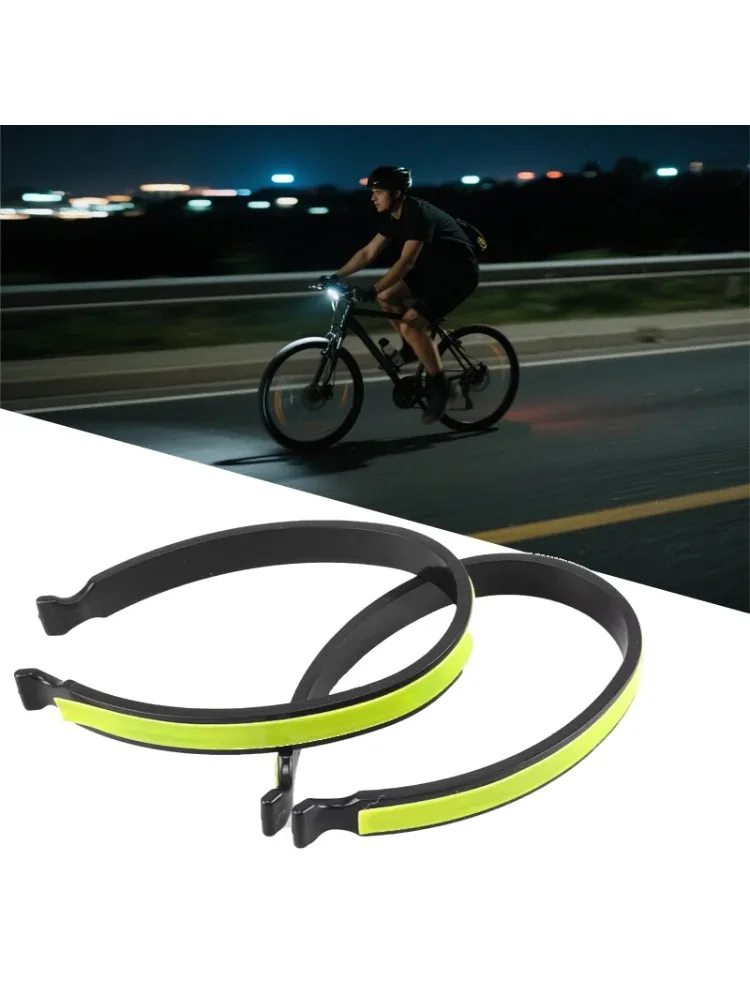 AliExpress NONE 2PCS Reflective Carabiner Clips Safety Trousers Clips for Cycling Driving Seat Belt Warning Sticker for Outdoor Use