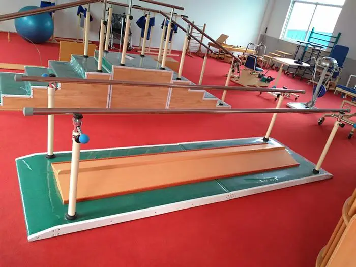 Parallel bars and accessories for lower limb rehabilitation training equipment gait training correction