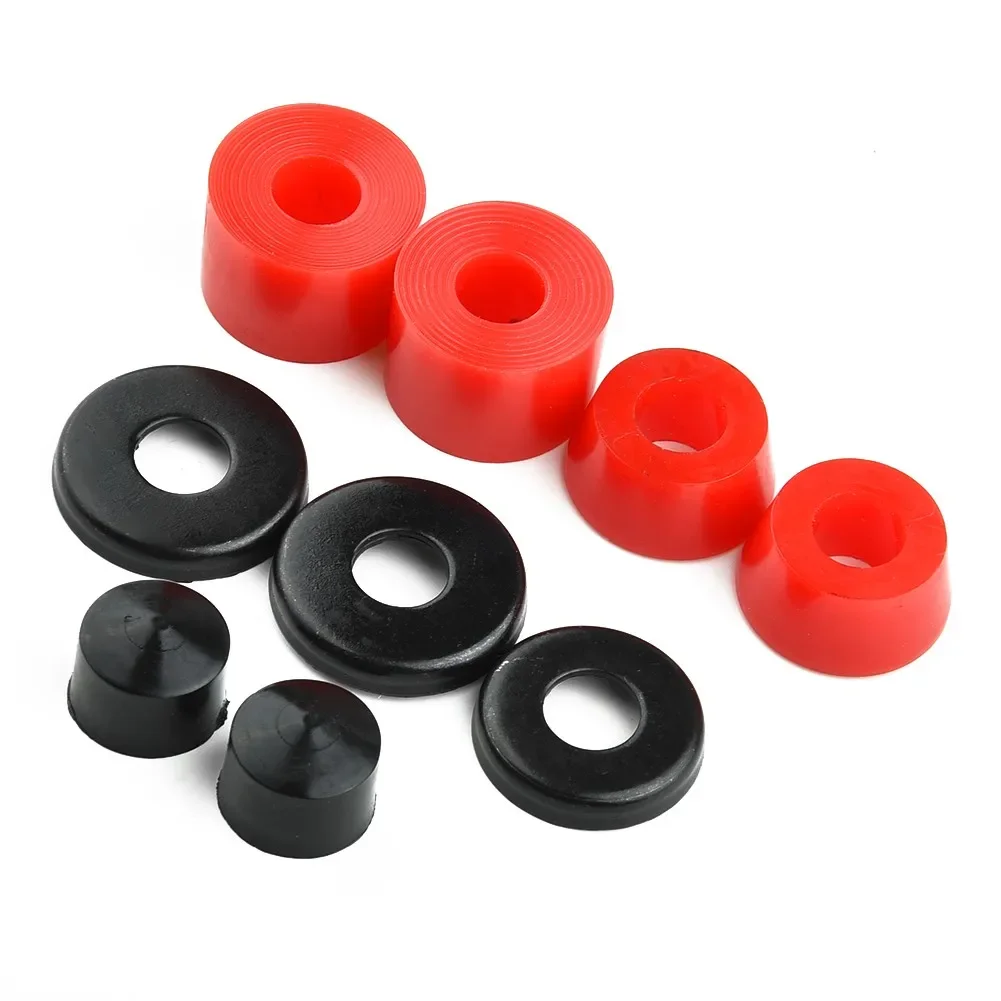 7 Inch Skateboard Truck Rebuild Kit Bushings Washers Pivot Cups Shock Absorber Skateboard Shock Absorbers Scooter Accessories