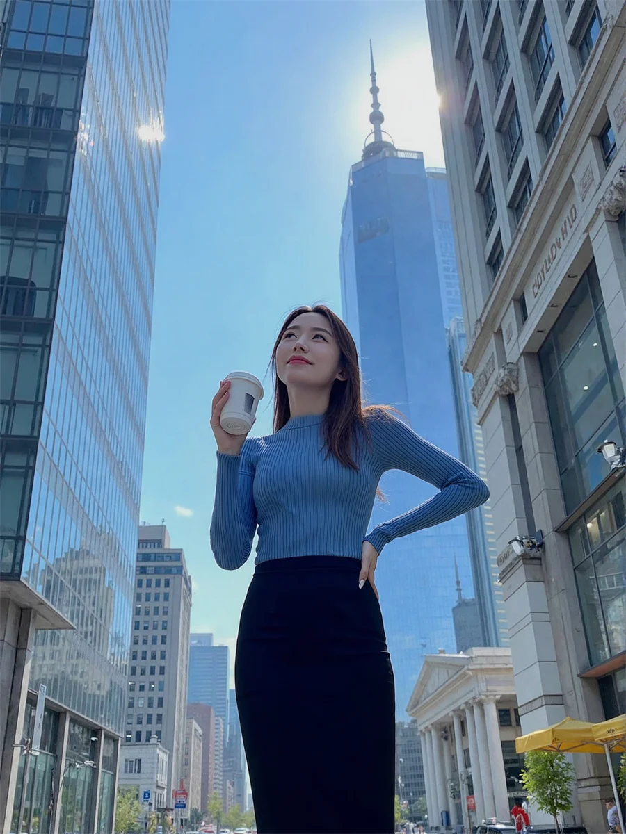 التنانير النسائية ألف خط الكاحل طول مضلع متماسكة الملمس تنورة المرأة لينة مريحة مرونة الخصر سليم صالح بسيط عادية يوميا #1