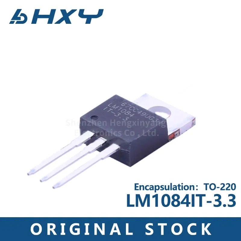 5PCS   Lm1084it-3.3-220-3 Original 5A linear voltage regulator IC