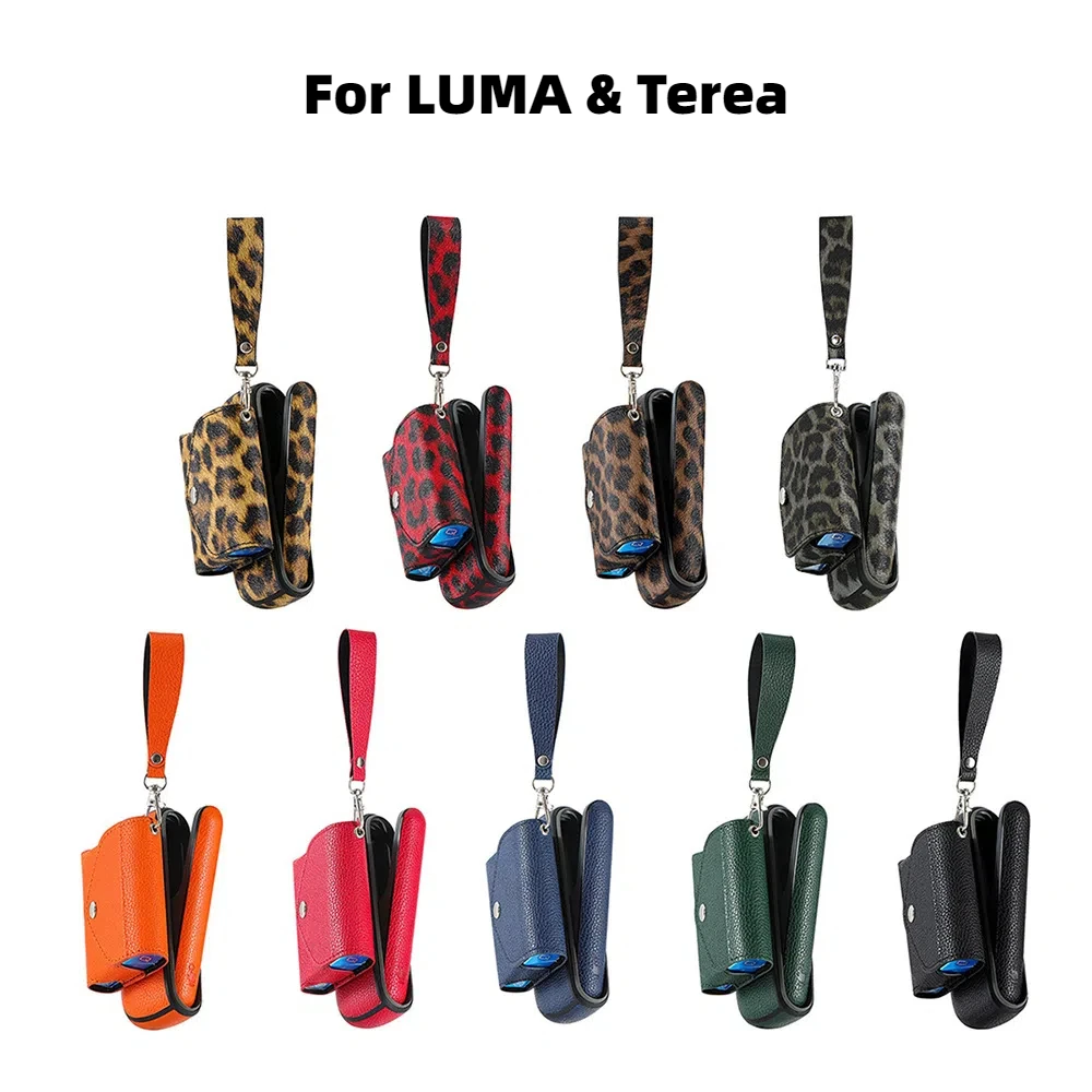 3IN1 PU Cases For IQS 4 LUMA Standard Device Protective Cases Anti Fall Anti Dusk Door Cover Storage Bag For Terea