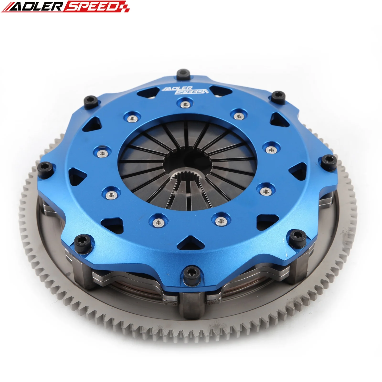 

FOR HONDA Civic CR-V ACURA Integra B-SERIES B16 B18 B20 ADLERSPEED 215MM 8.5"/7.25" 185mm Racing Twin Disc Clutch