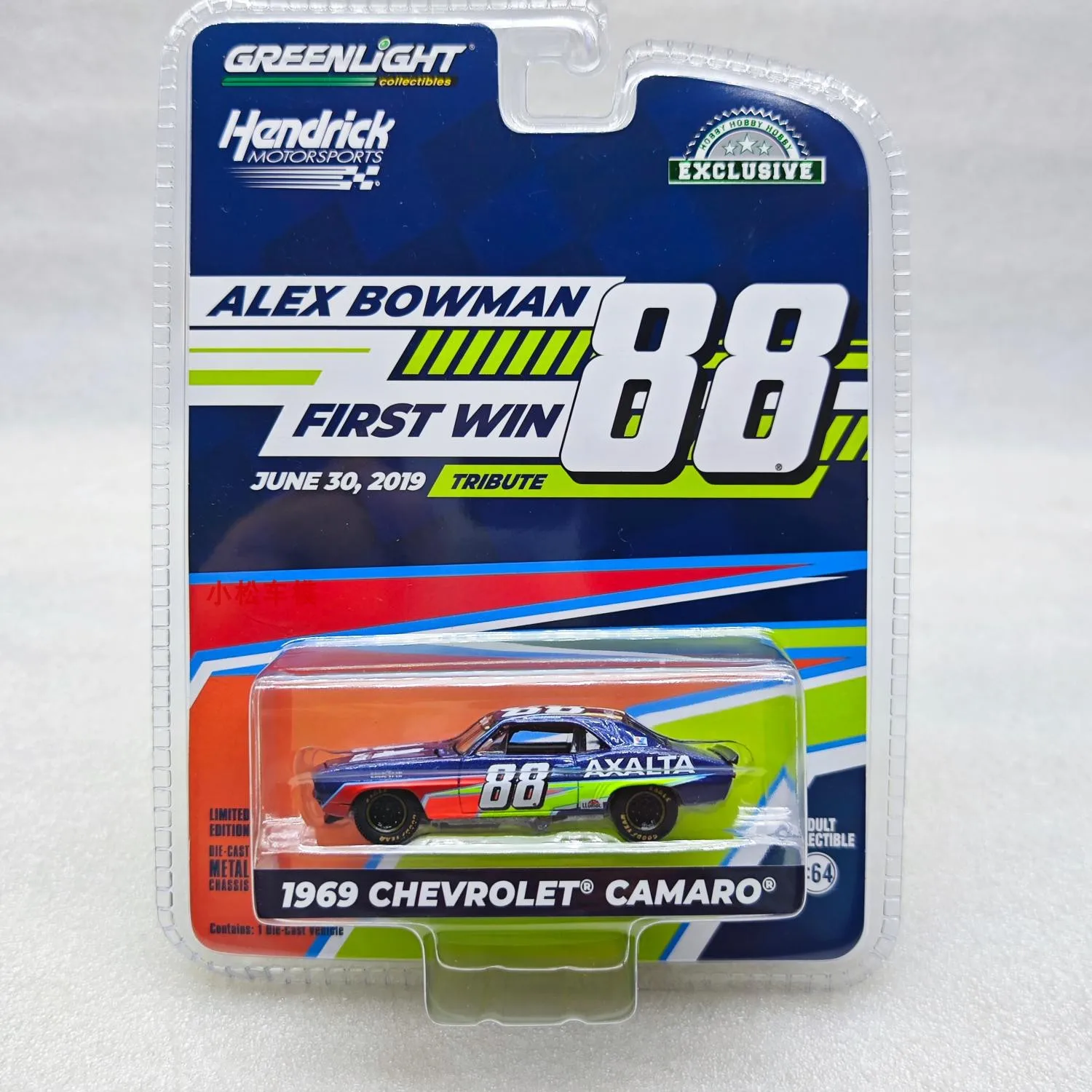 

Зеленый свет 1:64 1969, Chevrolet Camaro, модель автомобиля из сплава, высокая деталь, детский коллекционный подарок, украшение, подарок