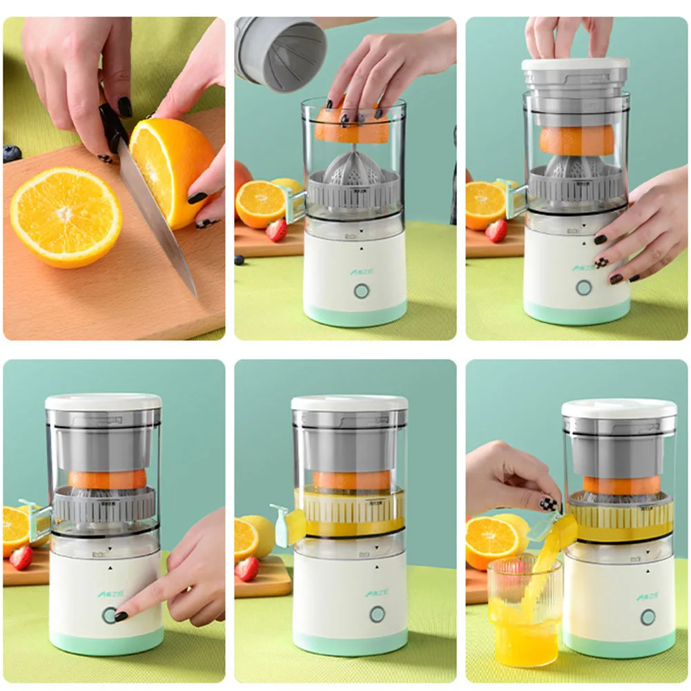 Portable USB Mini Electric Juicer Mixer Extractors Rechargeable Blender Fruit Fresh Juice Lemon Maker Cup Household Machine