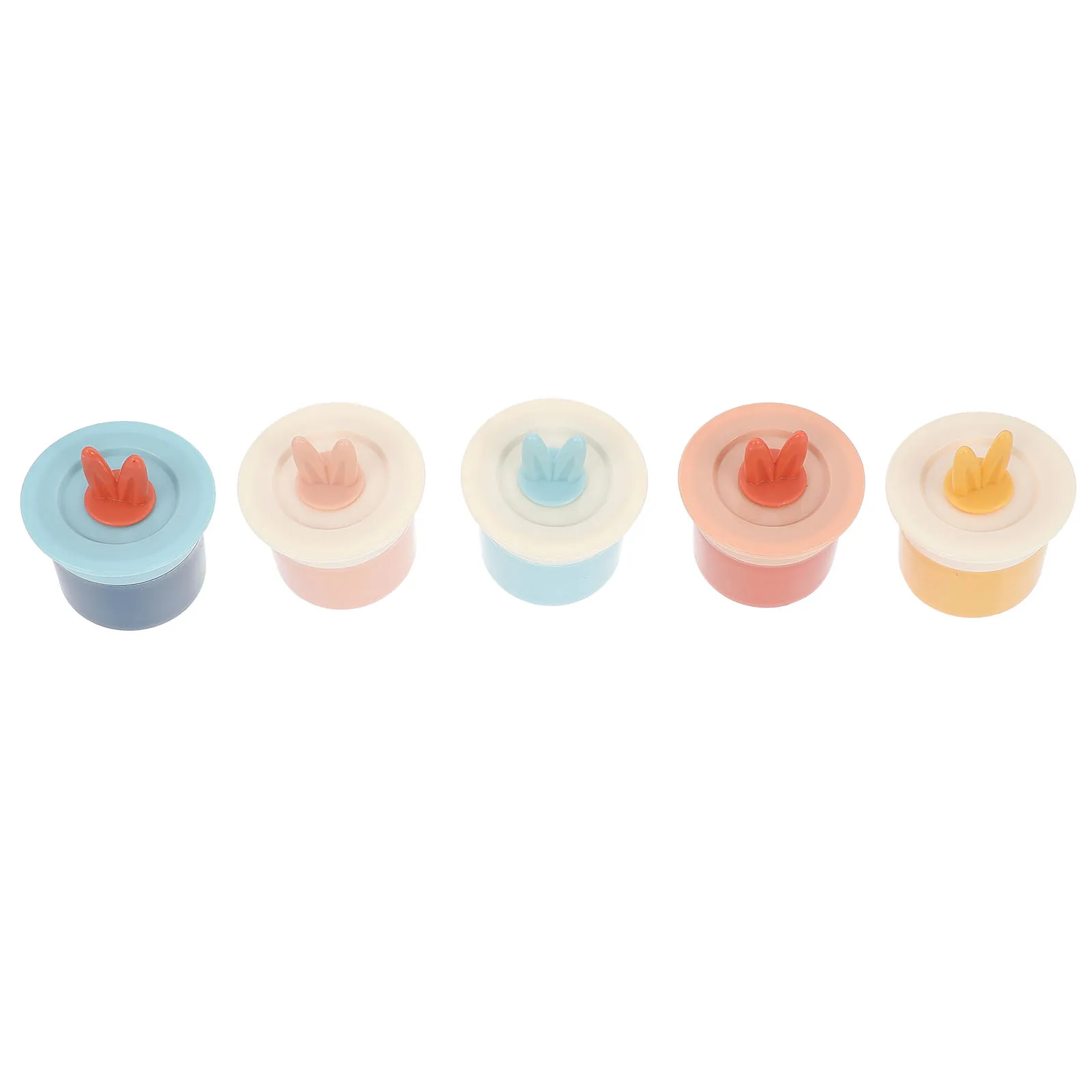 

5Pcs Foaming Tool Sparkling Cup PP Material Sturdy Durable Rich Bubbles Effective Cleaning Shampoo Facial Cleanser Liquid Soap
