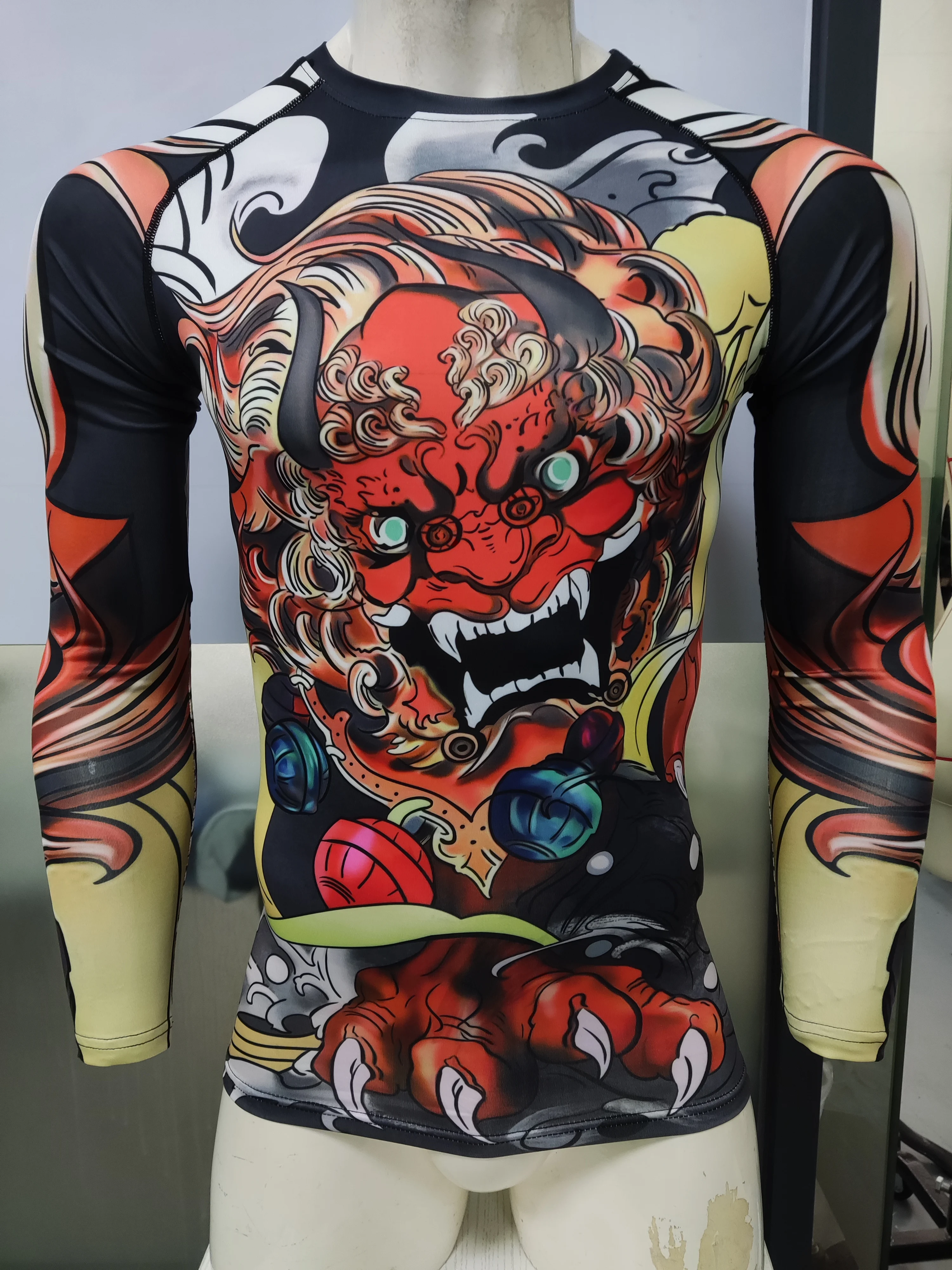 Cody Lundin-Vêtements de Surf pour Homme, BJJ MMA, Rash Guard, Manches sulf, Protection UV, Maillots de Bain de Plongée, Udissolve 50 +, Collants de Plage Y-