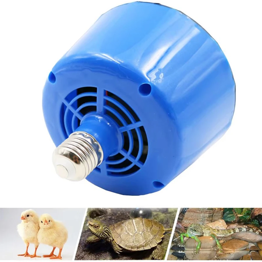 100-300W Heating Fan Lamp Adjustable Heating Lamp Temperature Controller Heater Farm Tool for Chickens Bird Chick Lncubator