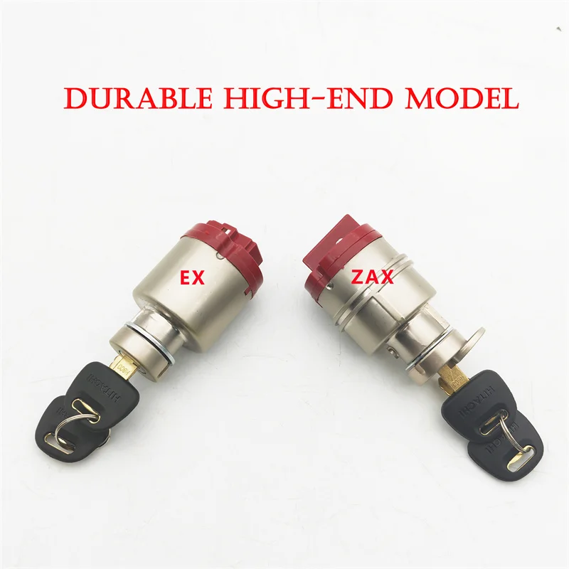 For HITACHI ZX ZAX200/240-3/330-3 Electricity injection ignition switch electric door lock starter excavator accessories