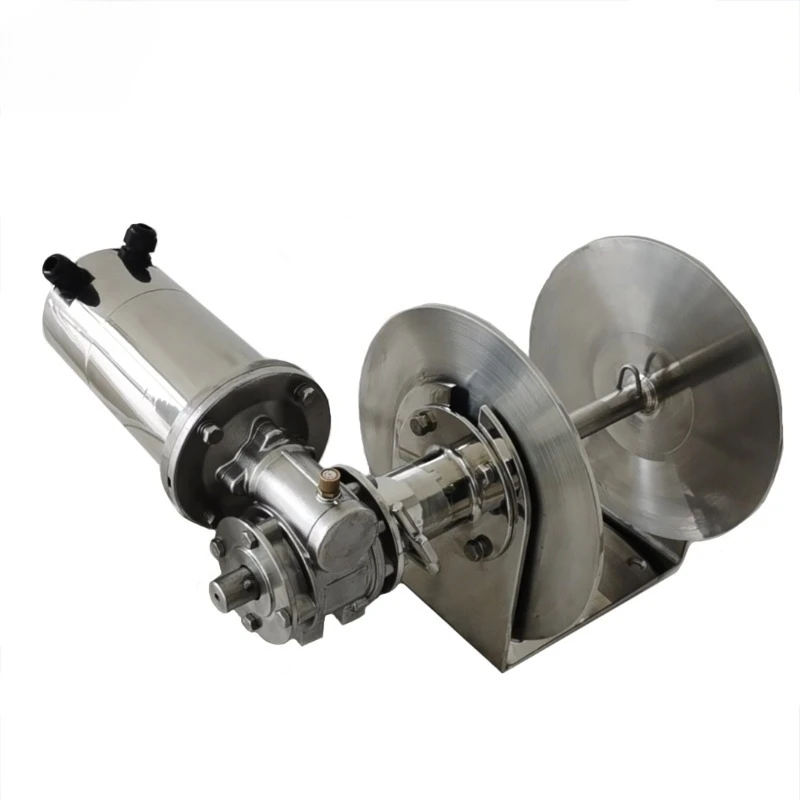 

Marine power 12v/24v motor 1000 watts rope size 5-6mm all stainless steel electric anchor drum winch
