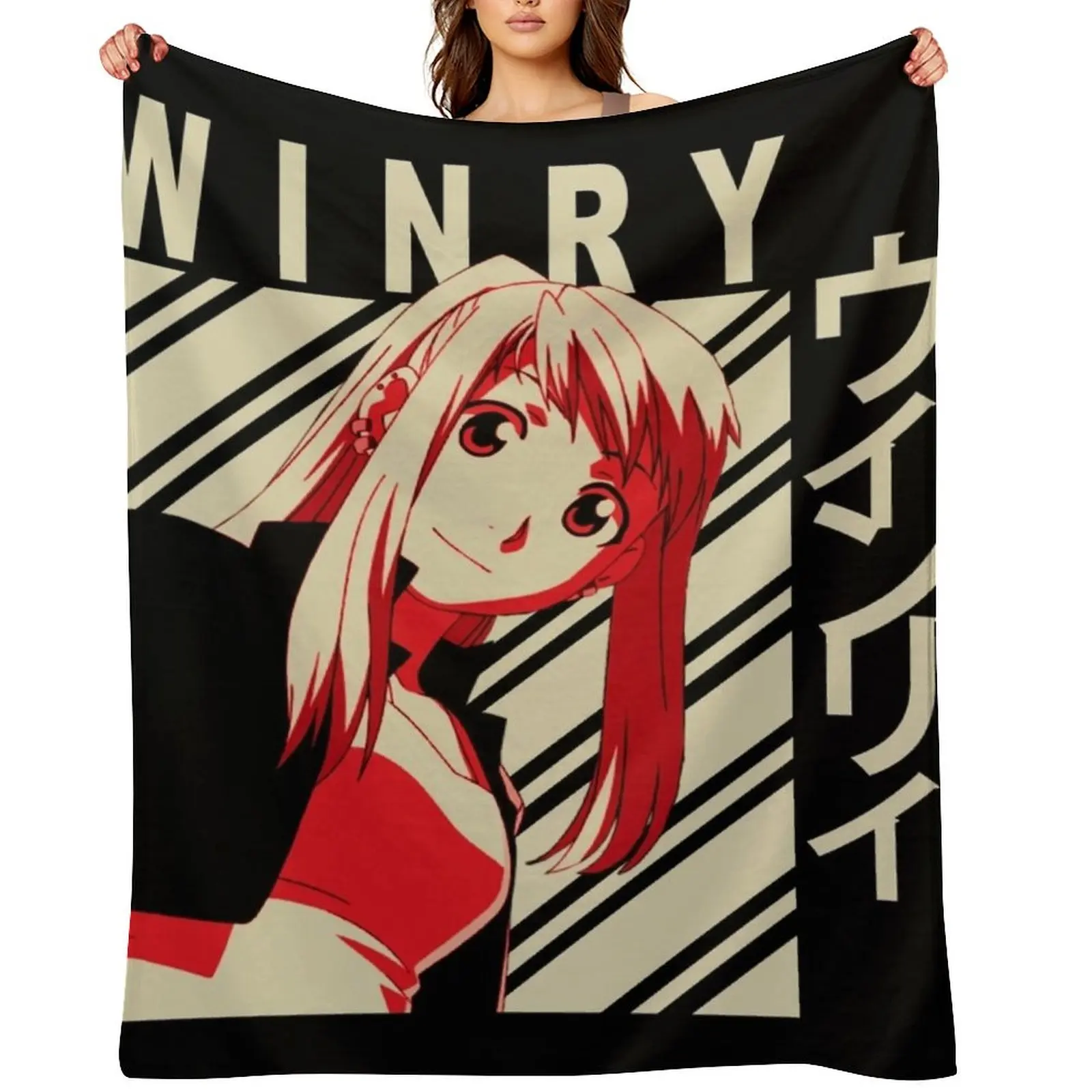 

Winry Rockbell - Vintage Art Throw Blanket decorative Luxury For Baby Sofa Quilt Blankets