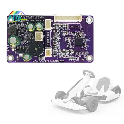 Imagen 1 del producto Controlador de AEF6 para Ninebot Mini Gokart con Bluetooth de con Kit de montaje de pantalla, tablero de repuestos para Ninebot Karting