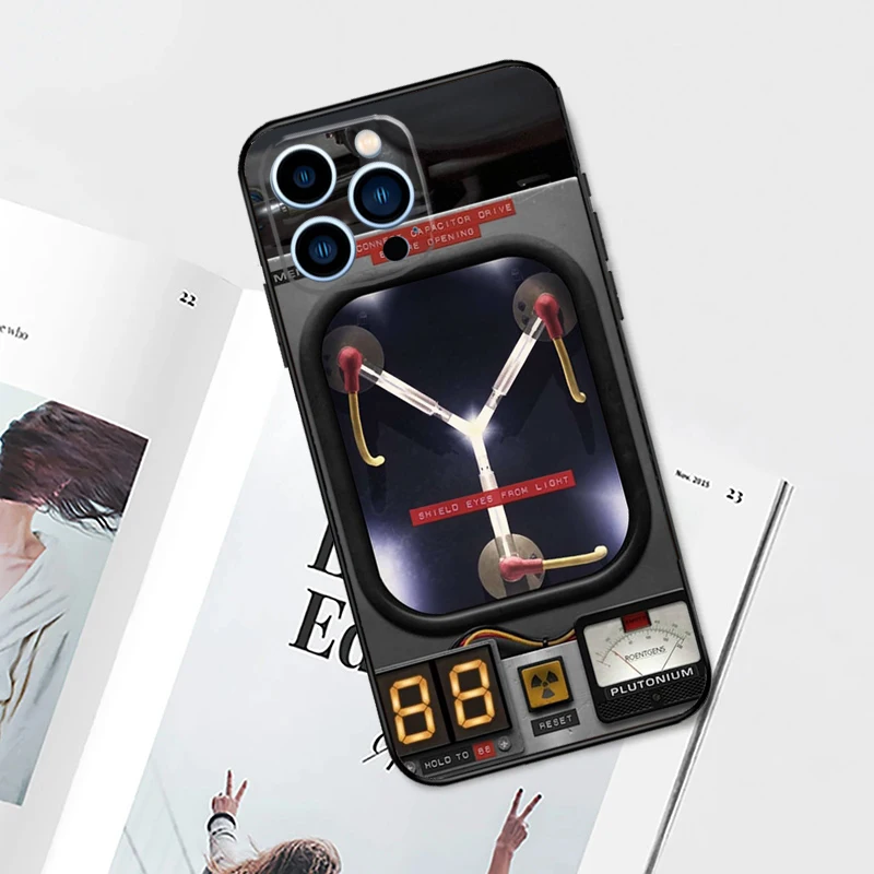 Back to the Future Flux Capacitor Case For iPhone 14 13 12 11 15 16 Pro Max Plus XS Max X XR 7 8 Plus 13 12 Mini Phone Cover image 4