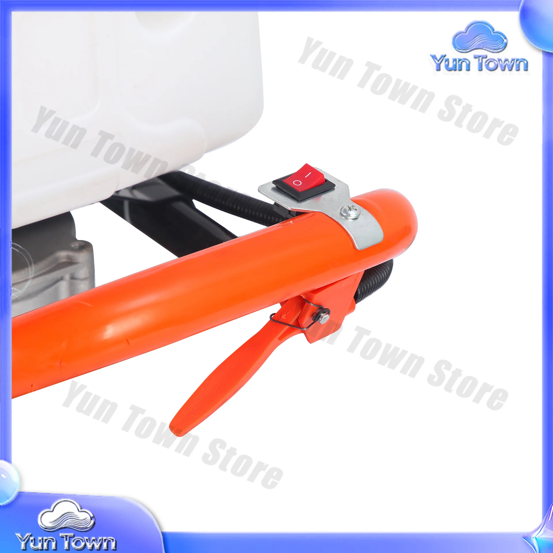 Gas-powered earth auger for handheld agricultural post hole digger portable post driver and drilling machine wholesale