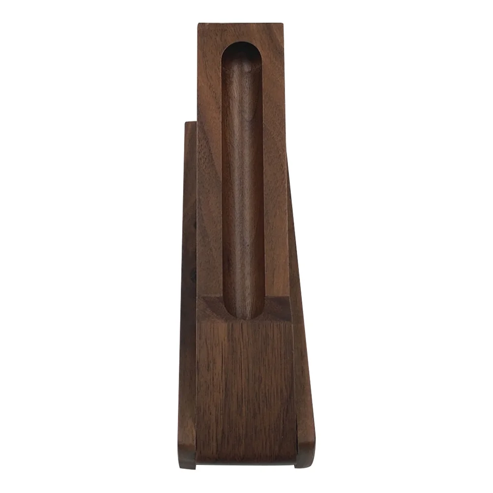 

1Pcs Wooden Stationery Box Coffee Color Single Pen Case Student Pencil Box Organizer Storage Office Supplies