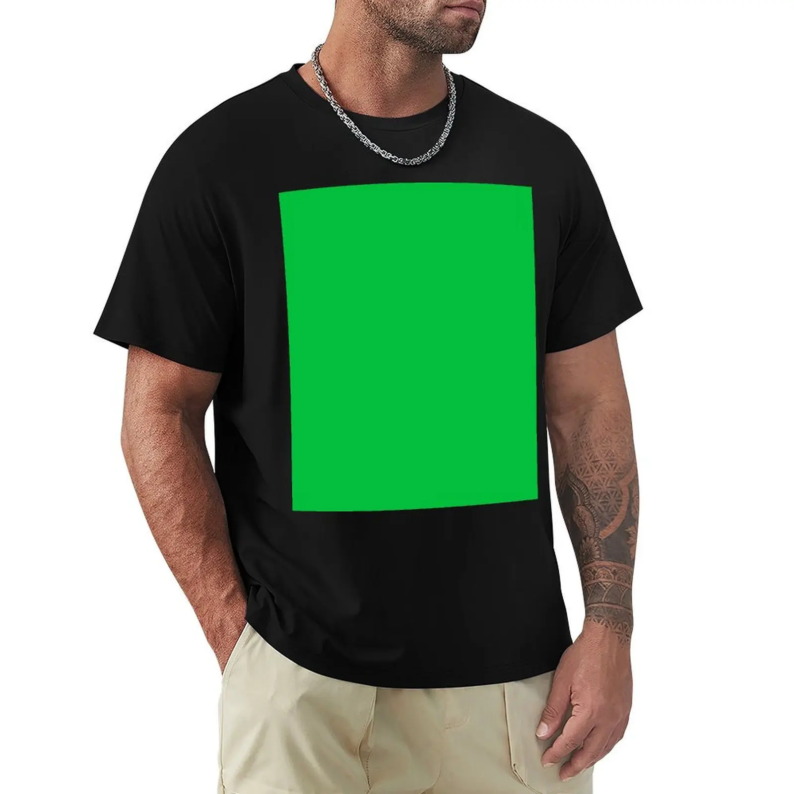 

Dark Pastel Green T-Shirt Basic Simple Casual Short Sleeve Tee