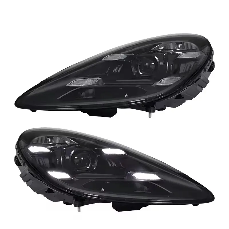 Suitable for718 982 Cayman Boxster Headlight Upgrade 12V New LED matrix Headlight Assembly 10000LM 6000K Projector