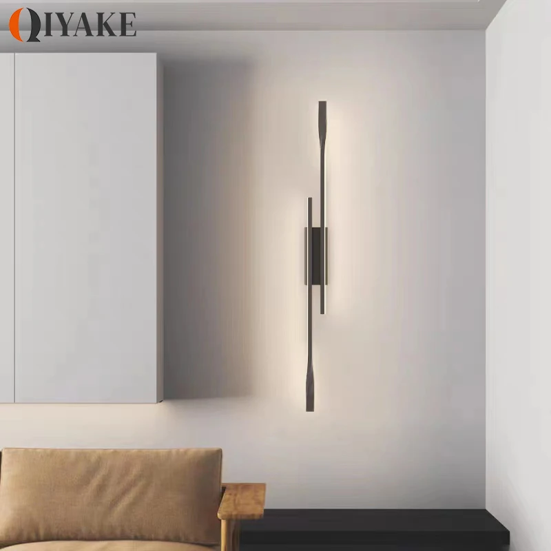 Applique Murale LED au Design Minimaliste Moderne, Luminaire Décoratif d'Nik, Idéal pour une Chambre à Coucher, un Salon ou un Canapé