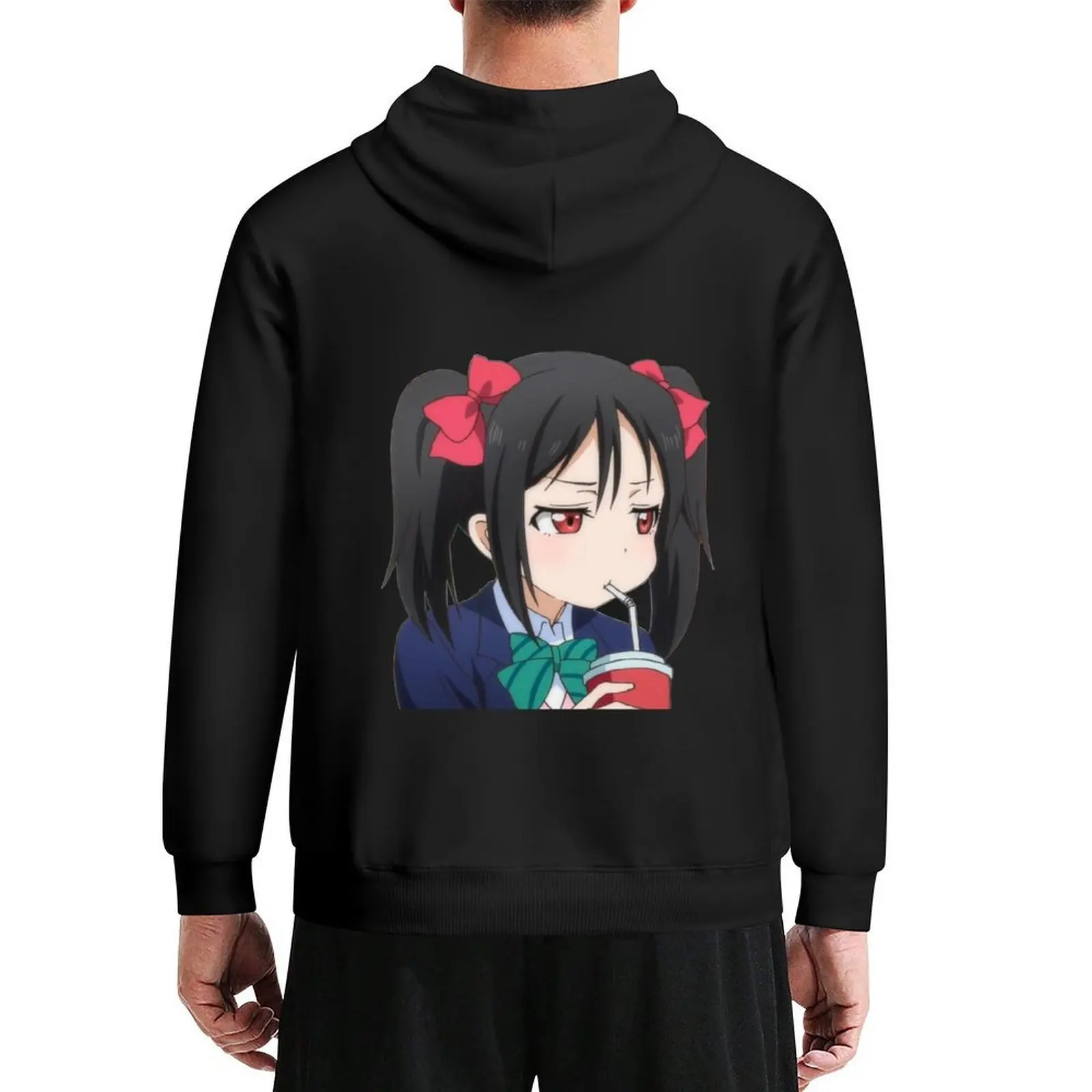 

LLSIF - Nico Yazawa Grumpy Hoodie autumn new products korean style clothes autumn jacket men pullover hoodies