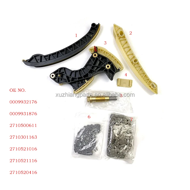 Auto Parts Engine Timing Chain Kits Repair Kit For Mercedes Benz M271.910 950 W203 W204 CL203 R171 C209