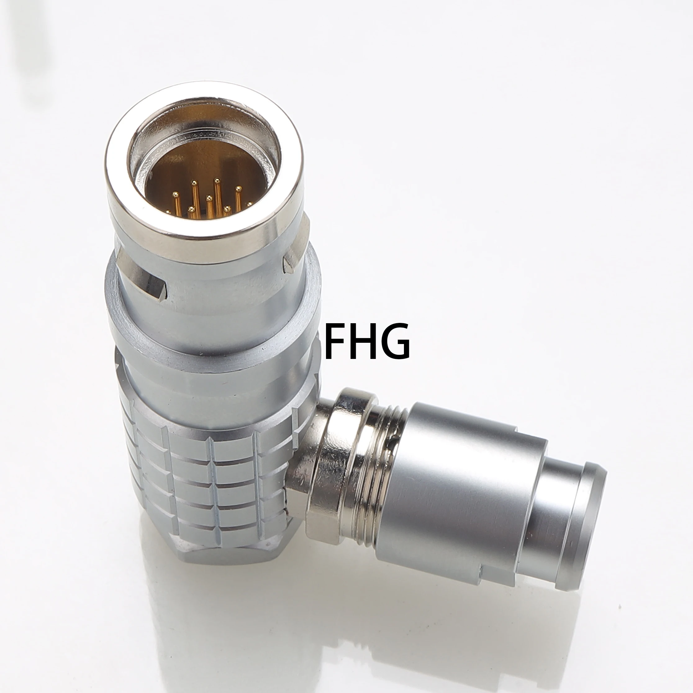 

Outdoor Waterproof Right-Angle Connector FHG 1K 2p 3p 4p 5p 6p 7p 8p 10p 12p 14p 16p gold-plated contact public plug