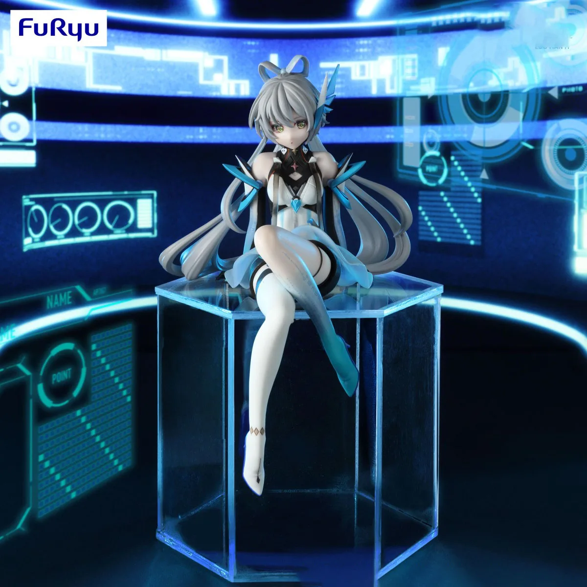 In Stock Original  FuRyu Noodle Stopper Figure Vsinger - Luo Tianyi Code Luo Ver Anime Figure Action Figure Model Decoration