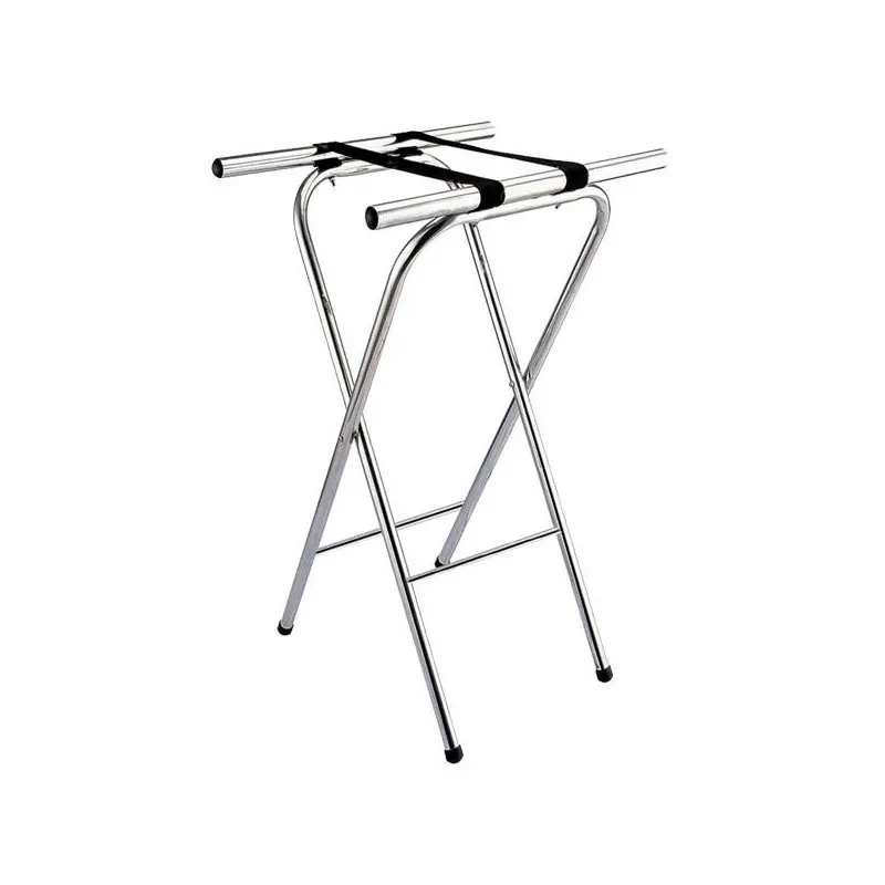 

LD-LR1001 hotel stainless steel luggage rack, living room polished, metal rack, easy to travel