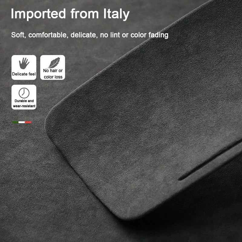 

For Mercedes Benz E Class W213 2016 2017 2018, Alcantara Suede Car Central Console Gear Shift Panel Trim Cover Car Accessories