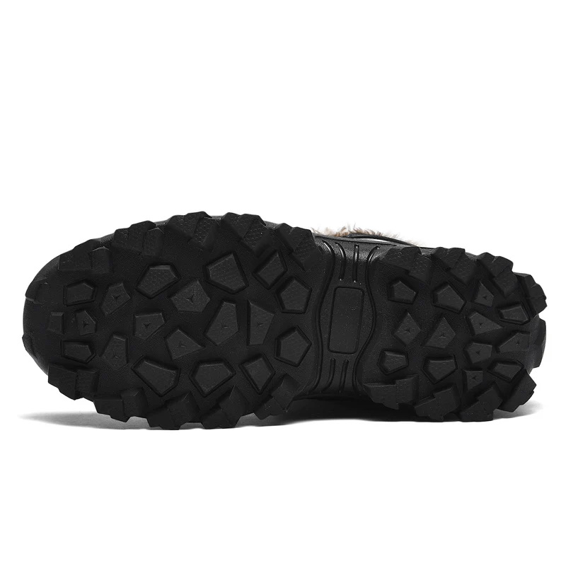 2025, neue Wanderschuhe für Herren, warmes Fell, Kletterschuhe für Herren, Outdoor-Wandertrainer für Herren