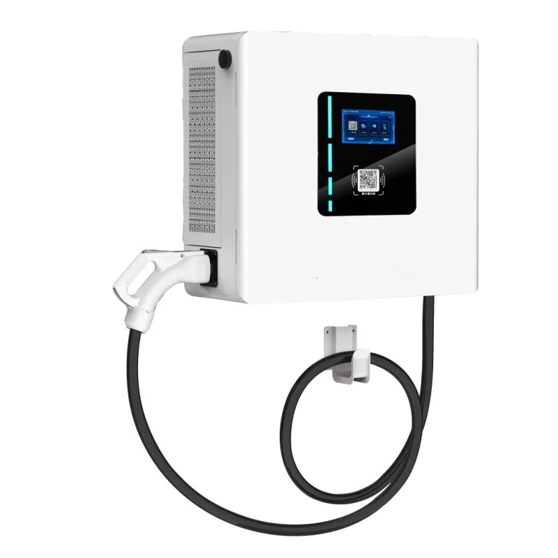 2026 High-Speed 20kW DC Wall-Mounted EV Charger with IP54 Rating Type2 Plug & Plug&Play Function-New Condition