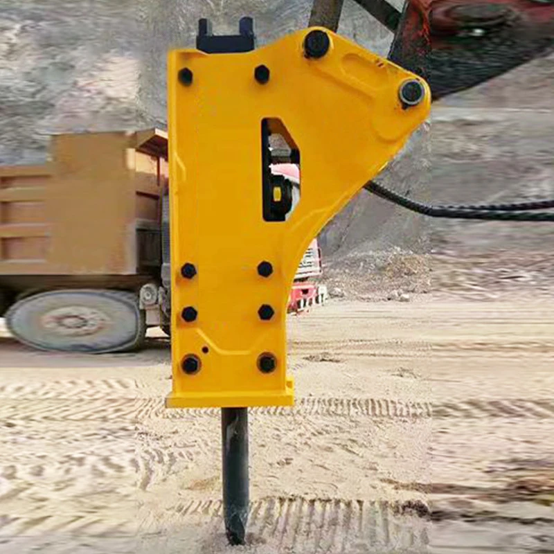 Hand Held Rock Breaker Wholesale Demolition Breaker Backhoe Loader Rock Breaker Excavator Hydraulic Hammer for Hot Sale