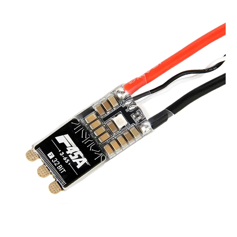

Blheli 3-6S Lipo 35A Бесщеточный Blheli 32 32-битный ESC Высококачественный контроллер скорости для FPV RC Racing Drone Plane B